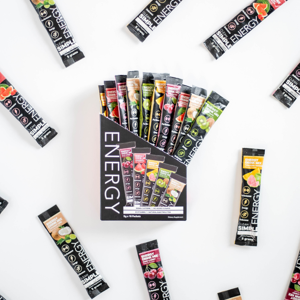 Clean Simple Eats Energy Variety Pack (10 Single Serving Stick Packs) - Image 3