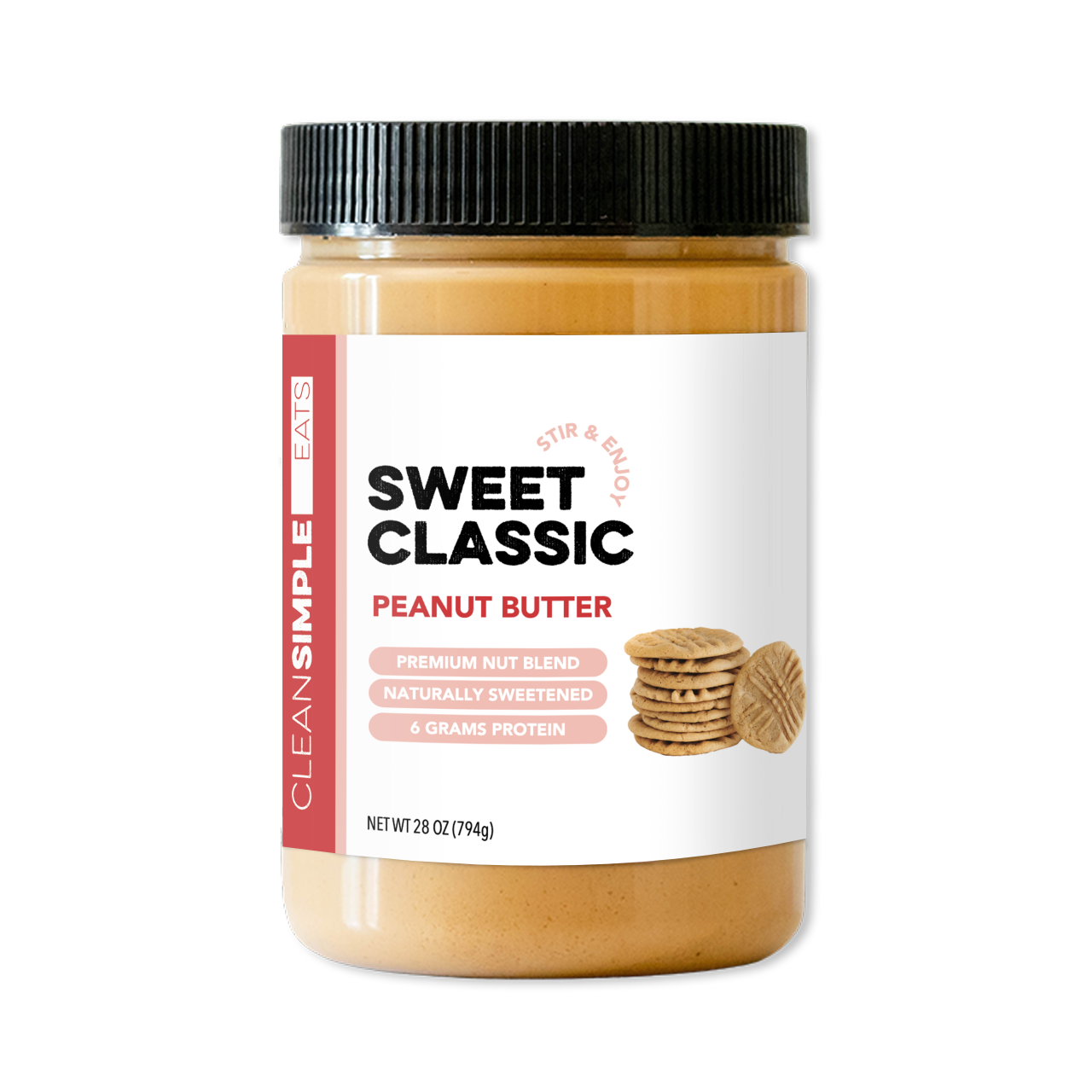 Clean Simple Eats Sweet Classic Nut Butter (28 ounce)