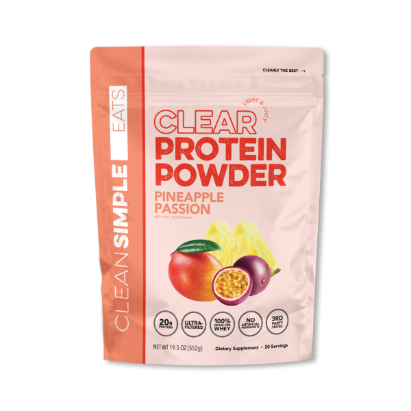 Clean Simple Eats Clear Protein Powder: Pineapple Passion (20 Serving)