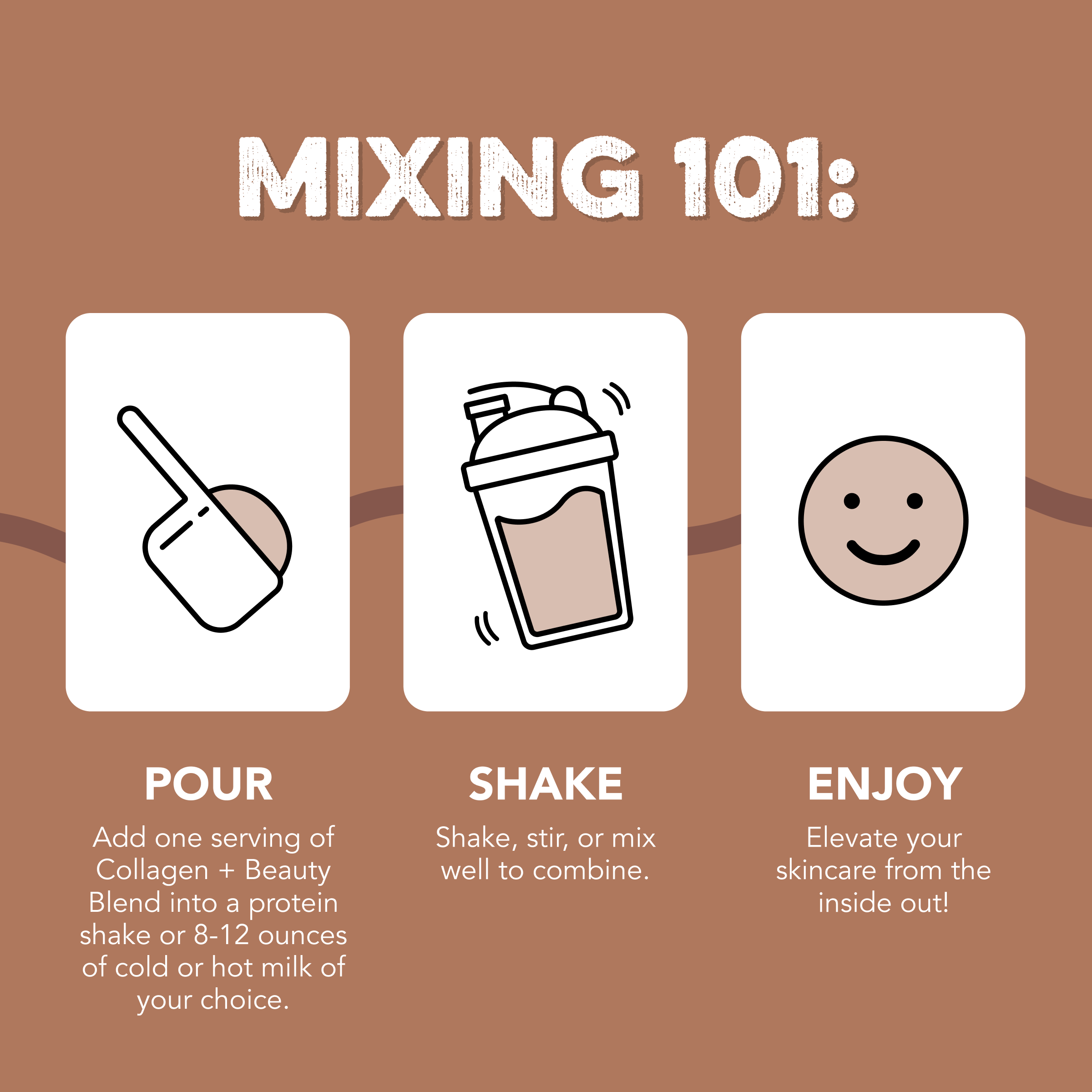 Clean Simple Eats Collagen + Beauty Blend: Chocolate Silk (30 Serving) - Image 3
