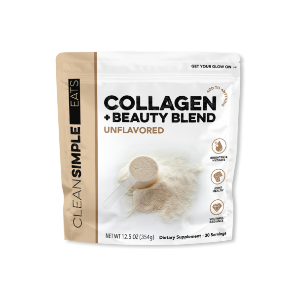 Clean Simple Eats Collagen + Beauty Blend: Unflavored (30 Servings)