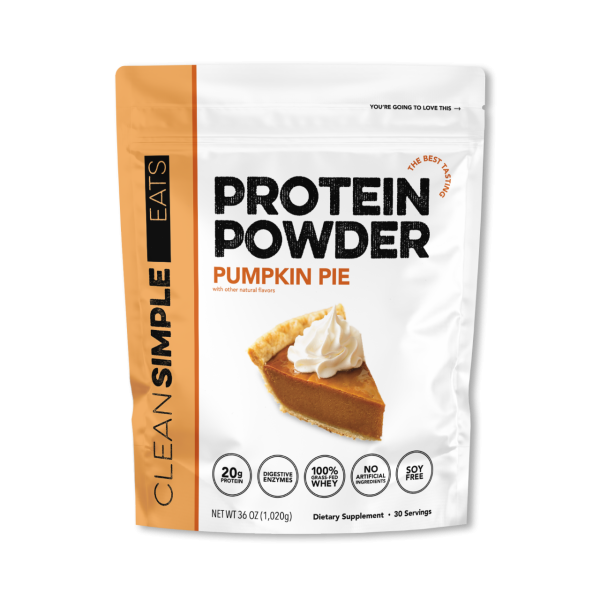 Clean Simple Eats Protein Powder: Pumpkin Pie (30 Serving Bag)