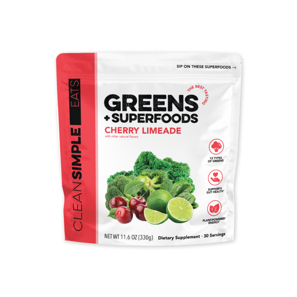 Clean Simple Eats Greens: Cherry Limeade