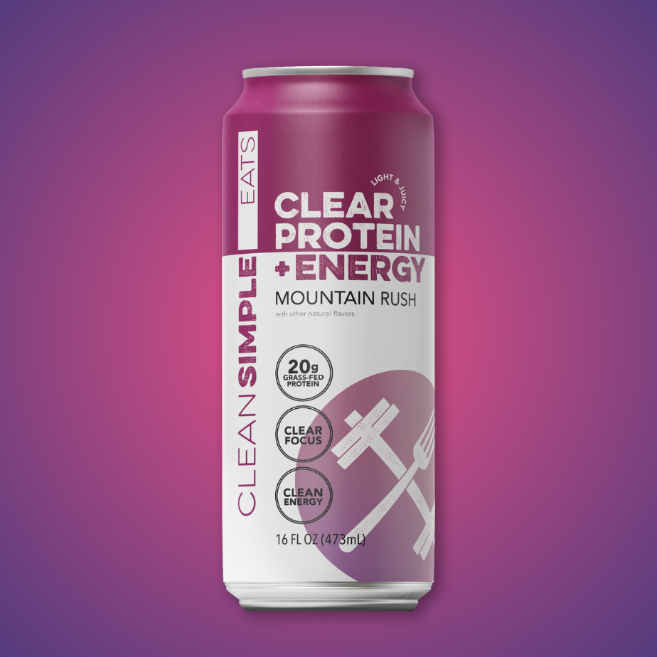Clean Simple Eats Clear Protein + Energy: Mountain Rush (12 Pack) - Image 3