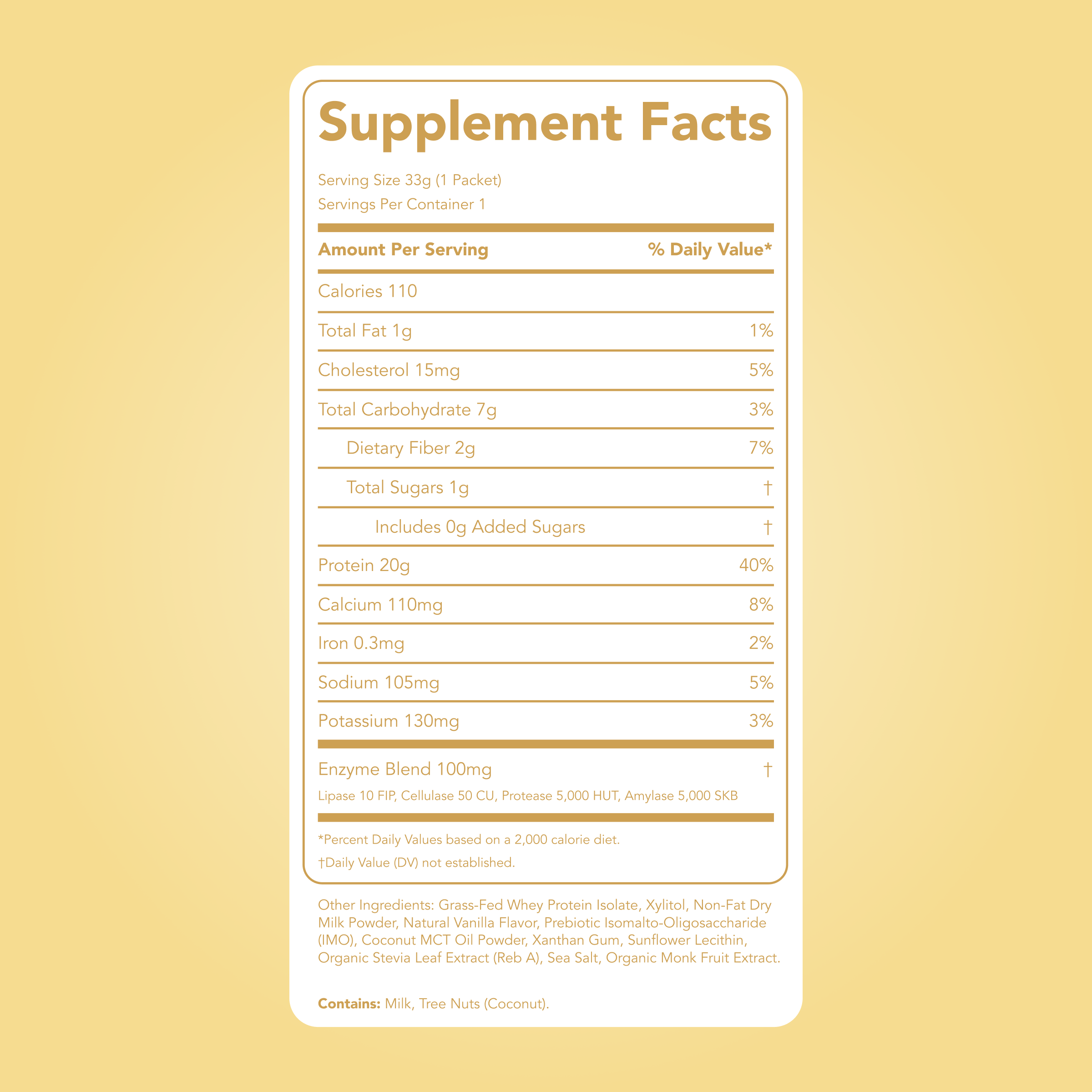 Clean Simple Eats Protein Powder: Simply Vanilla (Single Serving Stick Pack Sample) - Image 5