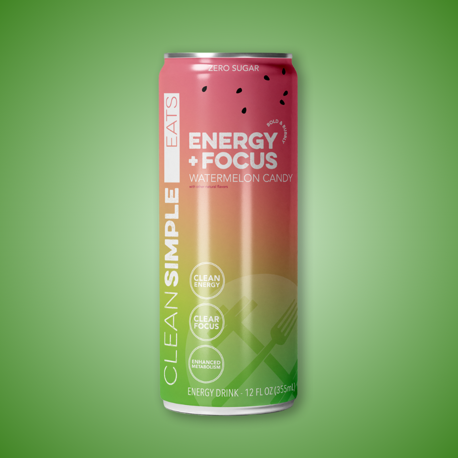 Clean Simple Eats Energy + Focus: Watermelon Candy (12-pack) - Image 3